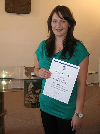 Jana KovÃ¡Å™ovÃ¡ studentkou mÄ›sta Svitavy 2012